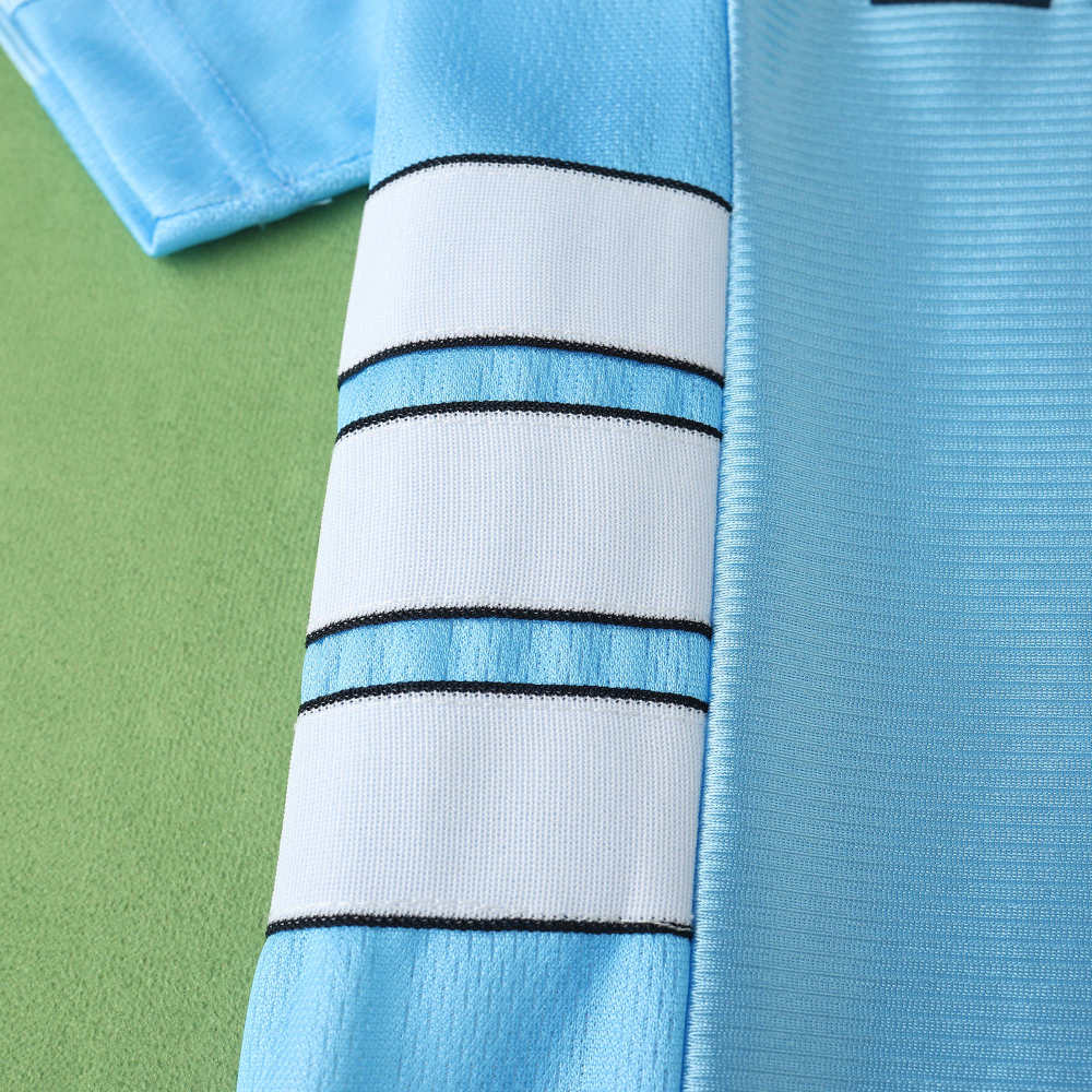 9899 season Olympique away retro Fan version