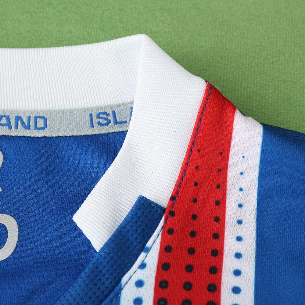 1617season Iceland home retro Fan version