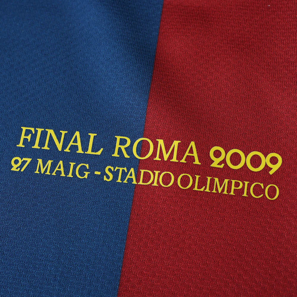 0809 season FC Barcelona / Barça home retro Fan version