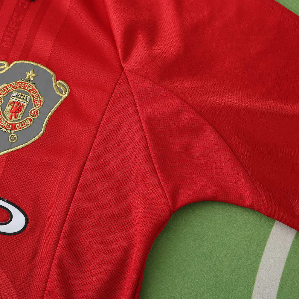 9900 season Manchester United F.C. home retro Fan version