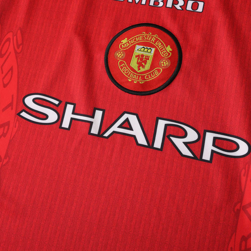 9697 season Manchester United F.C. home retro Fan version