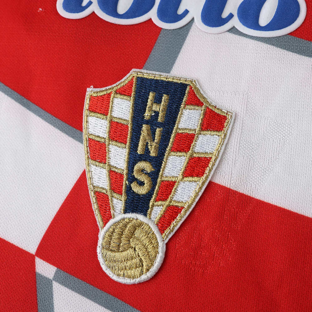 1998 season Croatia home retro Fan version