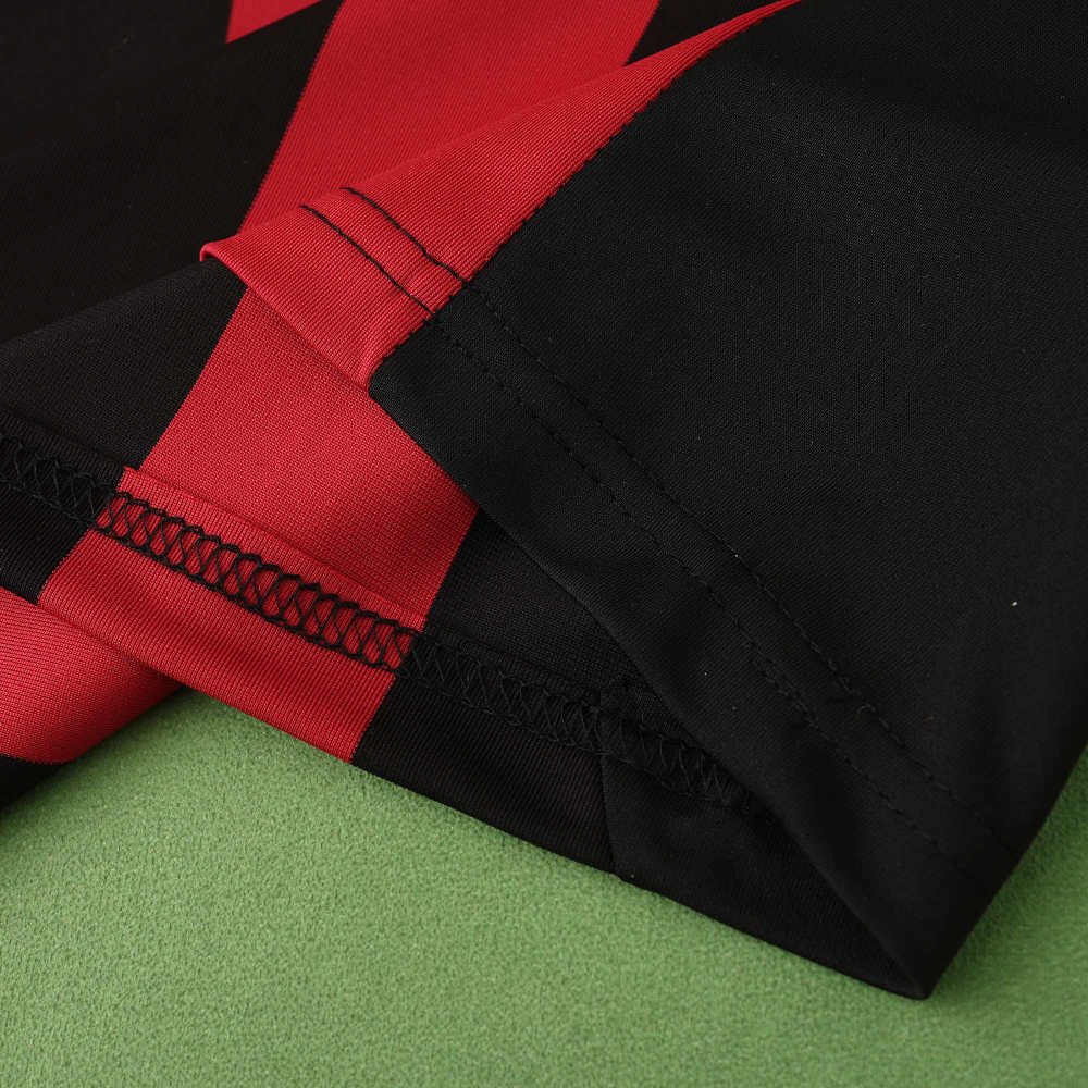 0910 season A.C. Milan home Long sleeve retro Fan version
