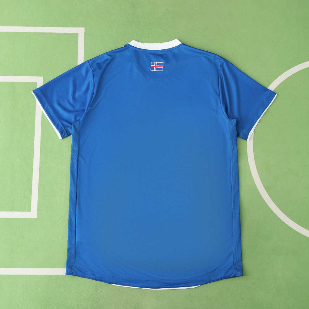 1617season Iceland home retro Fan version