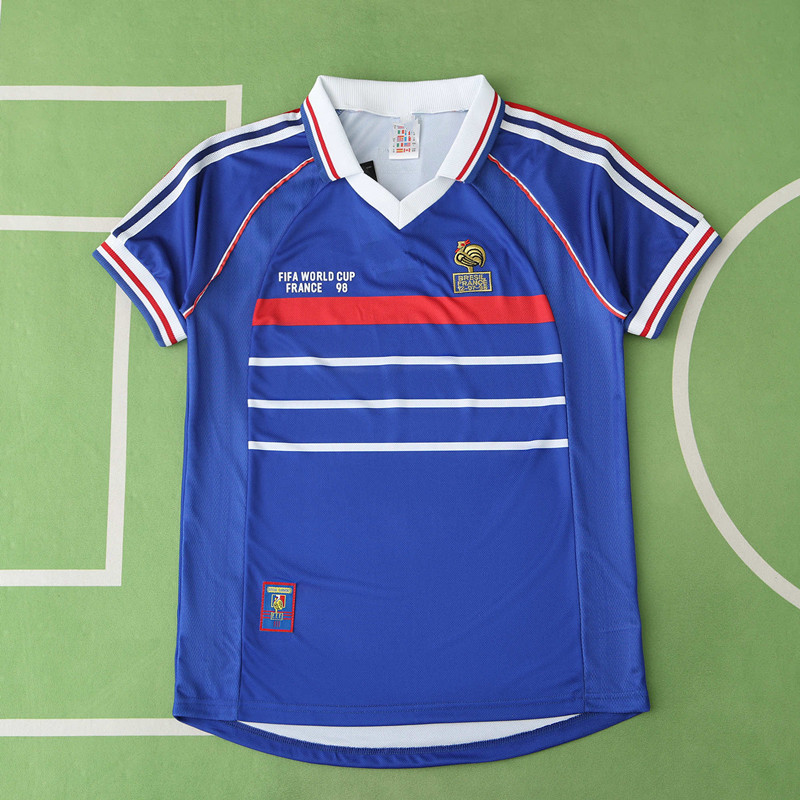 1998 season France home retro Fan version
