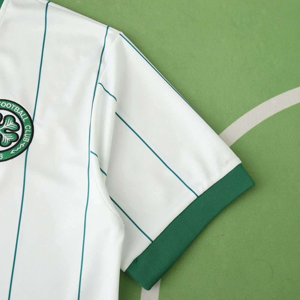 8486 season Celtic FC away retro Fan version