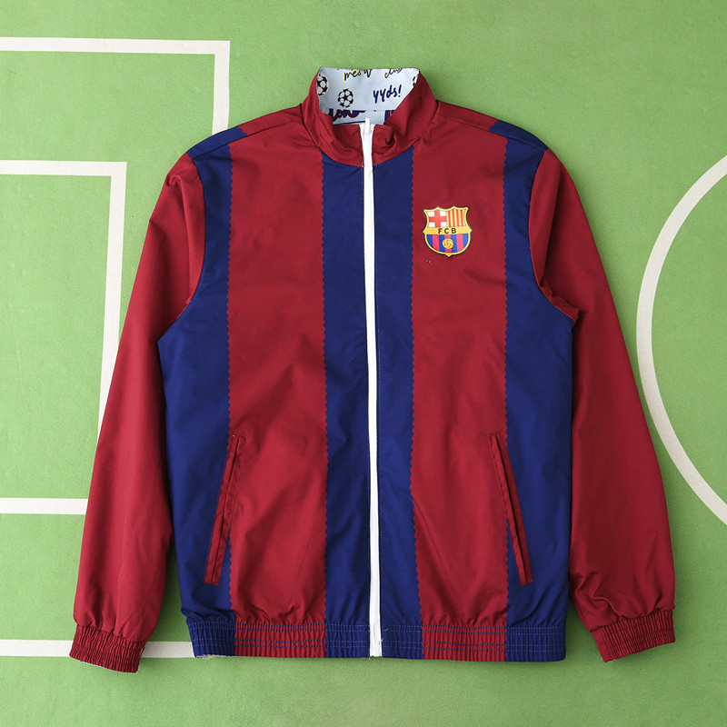 2425 FC Barcelona / Barça Wear on both sides windbreaker