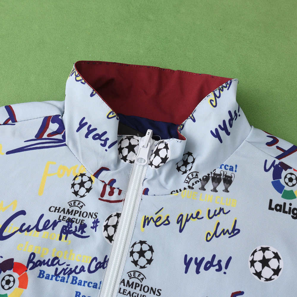 2425 FC Barcelona / Barça Wear on both sides windbreaker