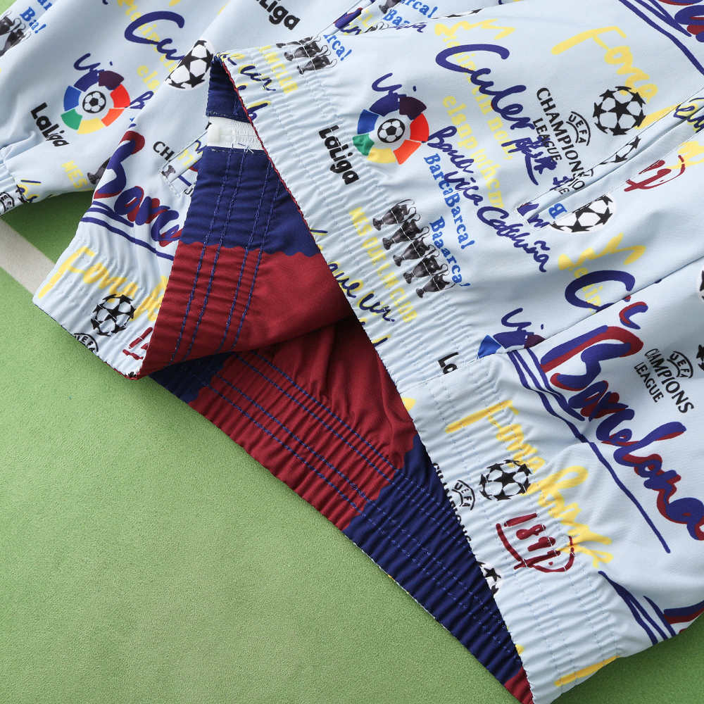 2425 FC Barcelona / Barça Wear on both sides windbreaker