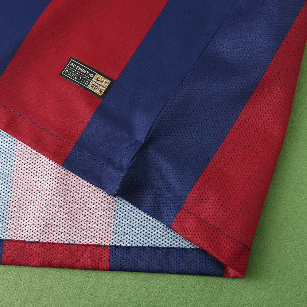 1415 season FC Barcelona / Barça home Long sleeved retro Fan version