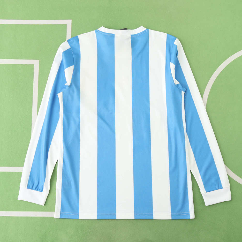 86 season Argentina home Long sleeved Fan version