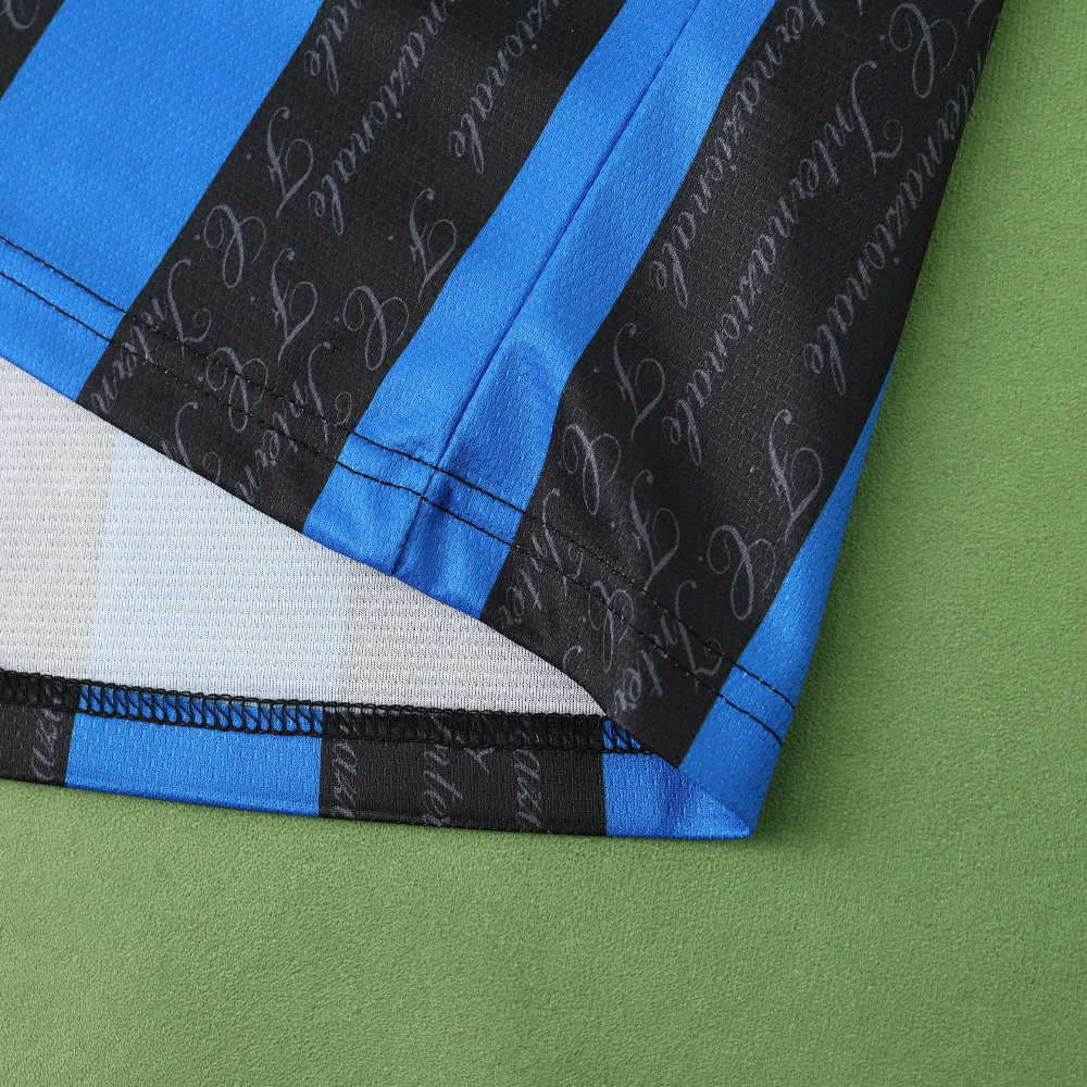 9798 season F.C. Internazionale Milano home Long sleeved retro Fan version