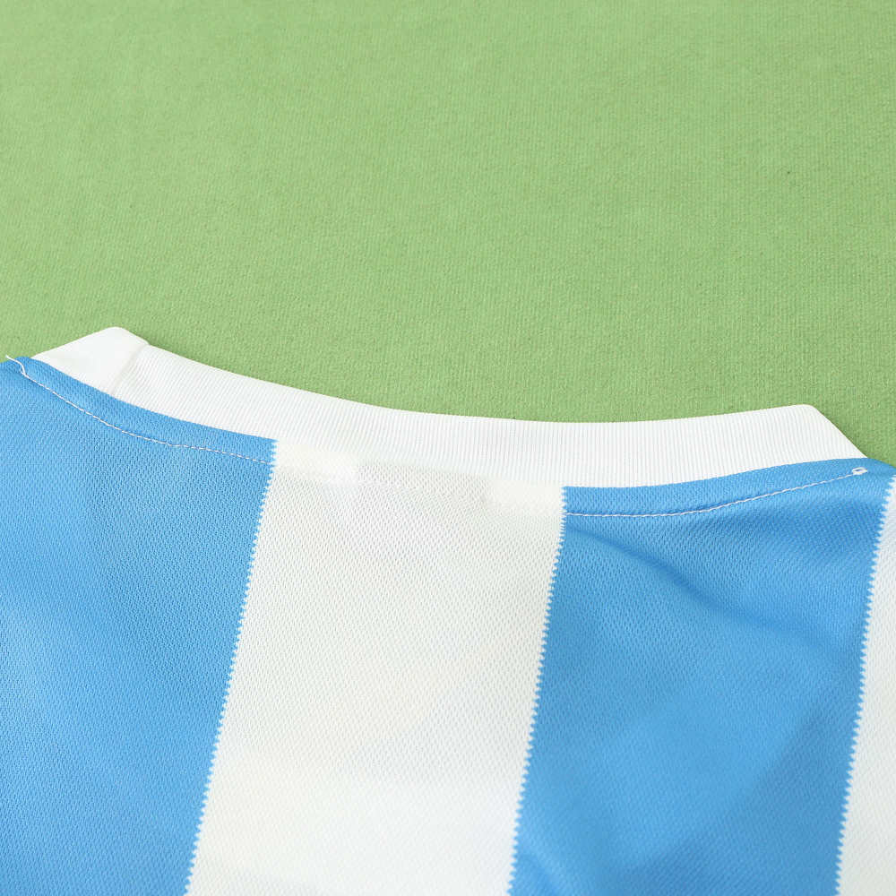 86 season Argentina home Long sleeved Fan version