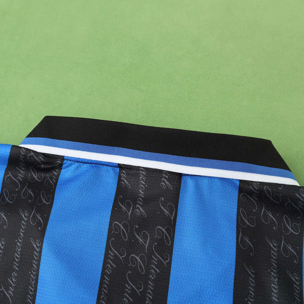 9798 season F.C. Internazionale Milano home Long sleeved retro Fan version