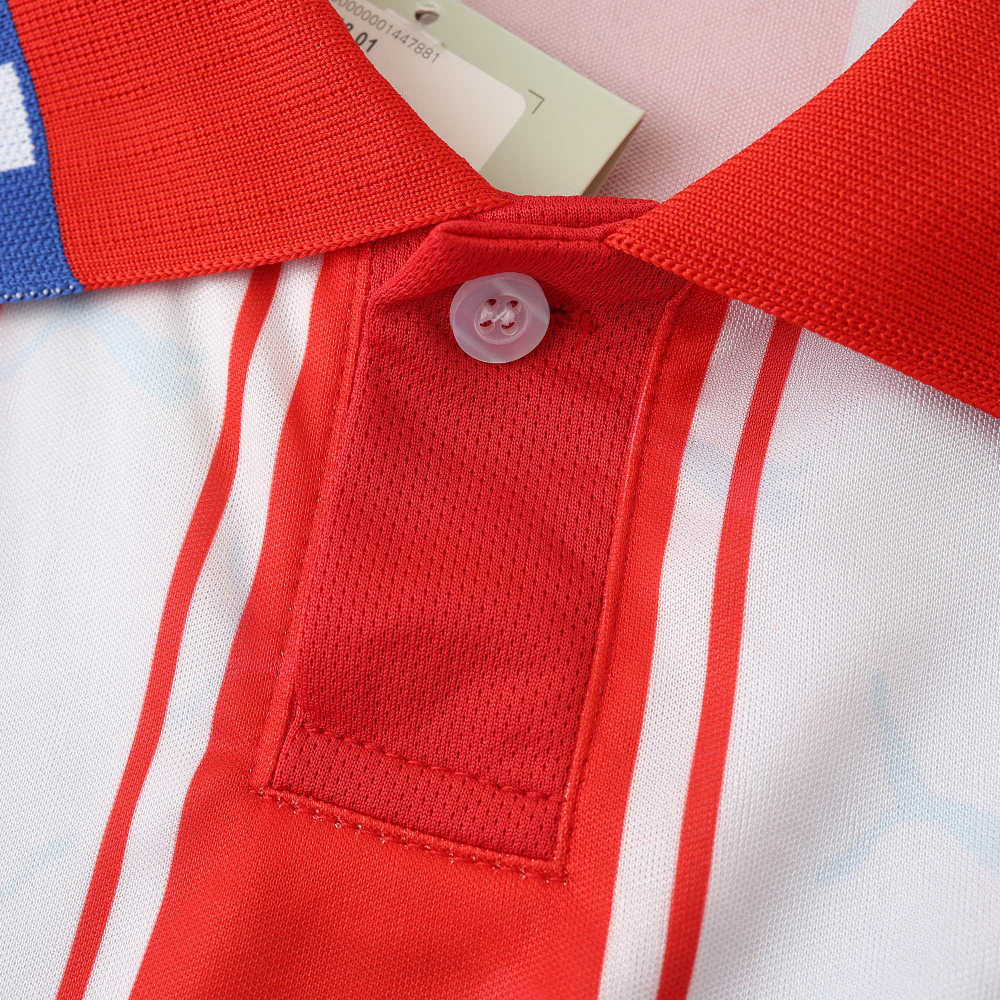 9495 season Club Atlético de Madrid home Long sleeved retro Fan version