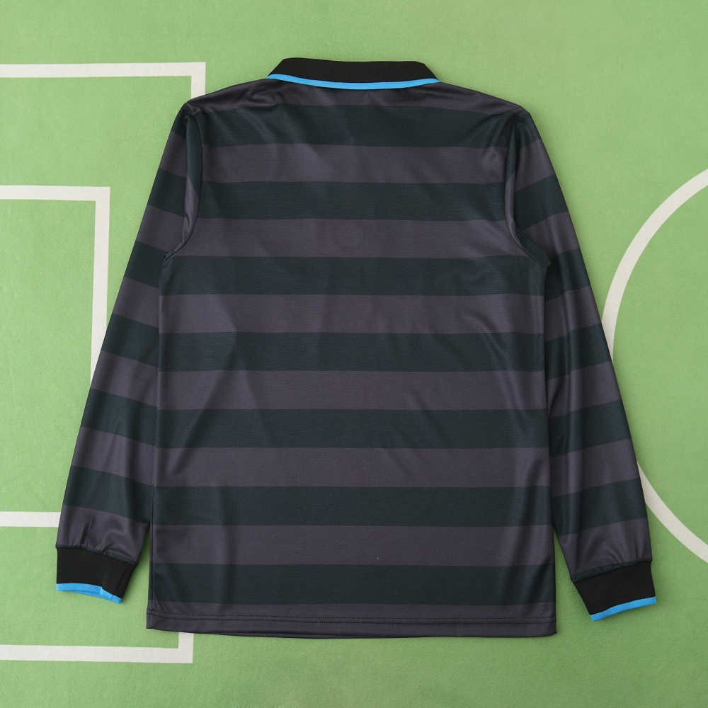 9798 season F.C. Internazionale Milano third Long sleeved retro Fan version
