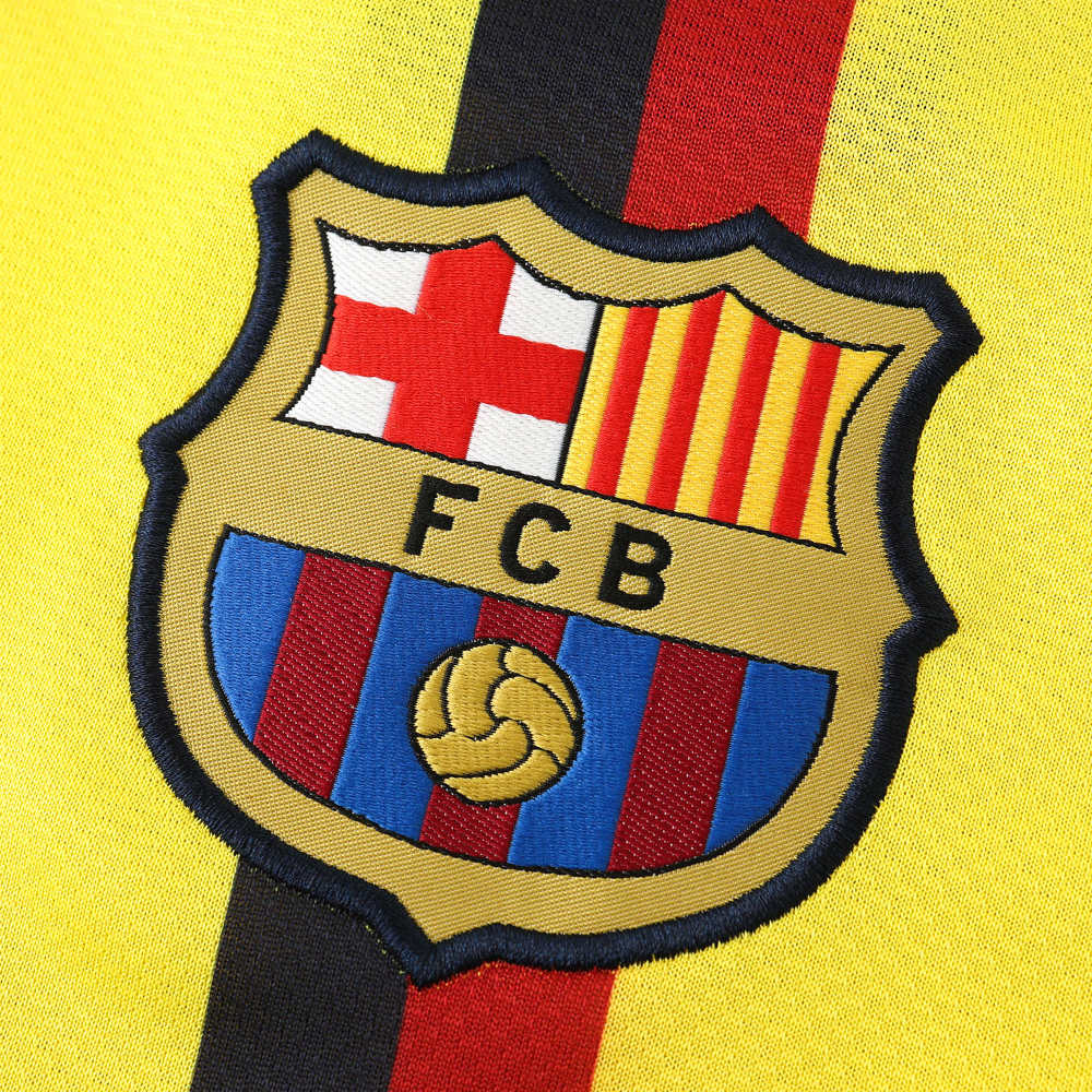 0809 season FC Barcelona / Barça away Long sleeved retro Fan version