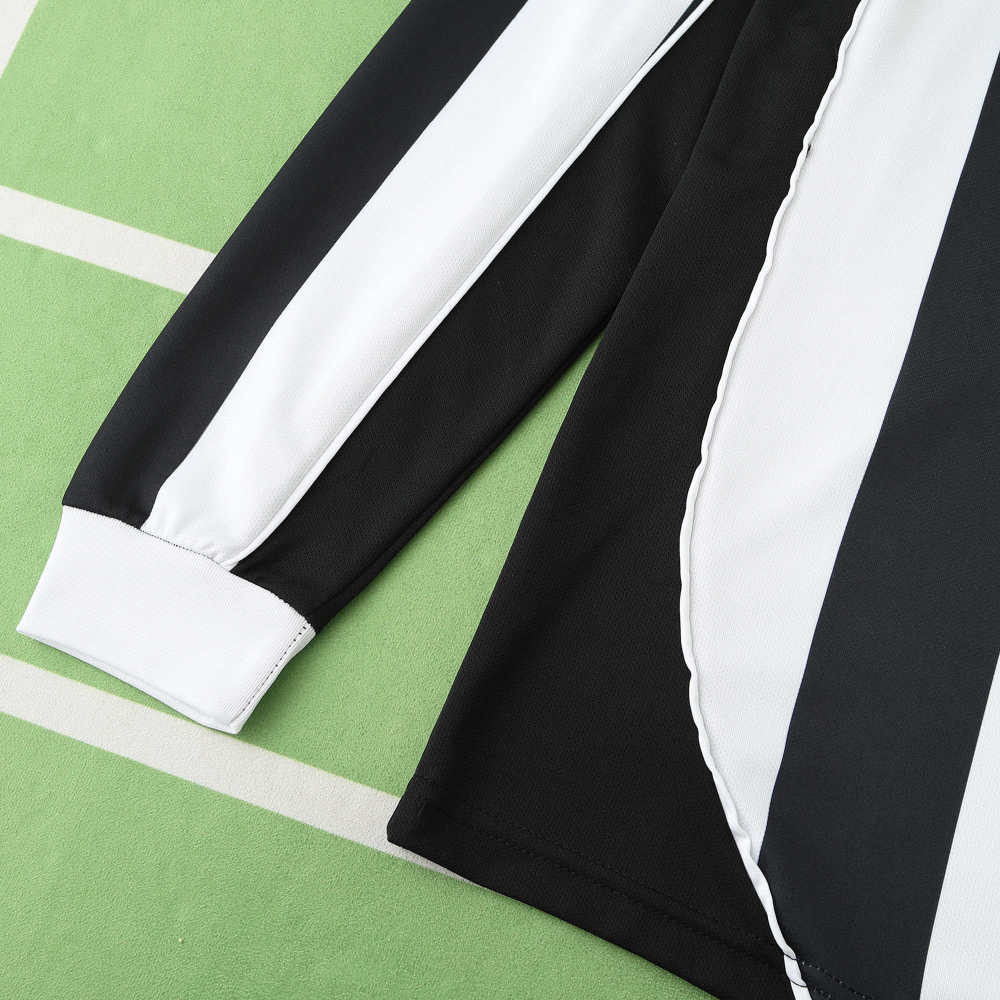 0203 season Juventus F.C. home Long sleeved retro Fan version