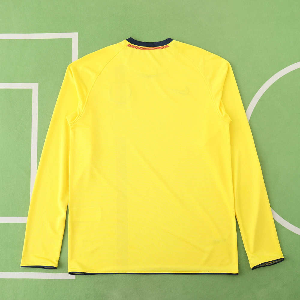 0809 season FC Barcelona / Barça away Long sleeved retro Fan version