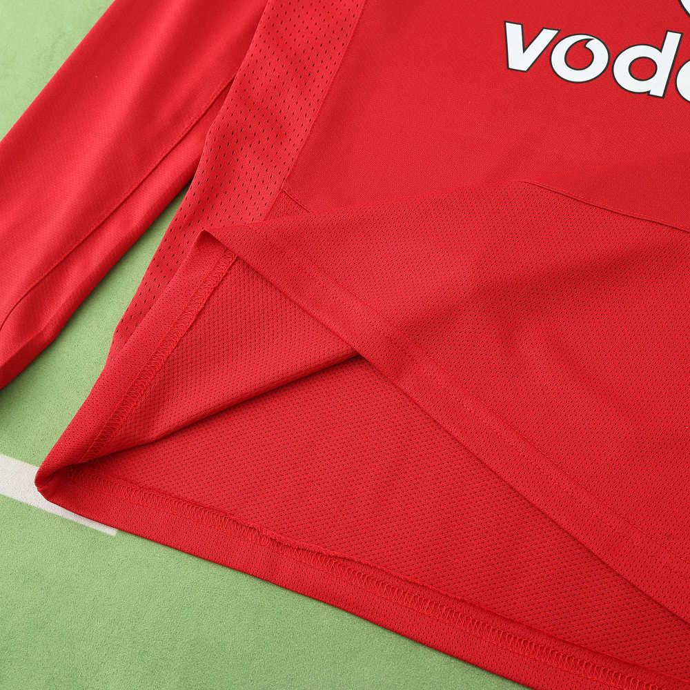 0405 season Manchester United F.C. home Long sleeved retro Fan version