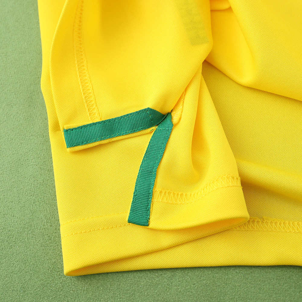 1998 season Brazil home Long sleeved retro Fan version