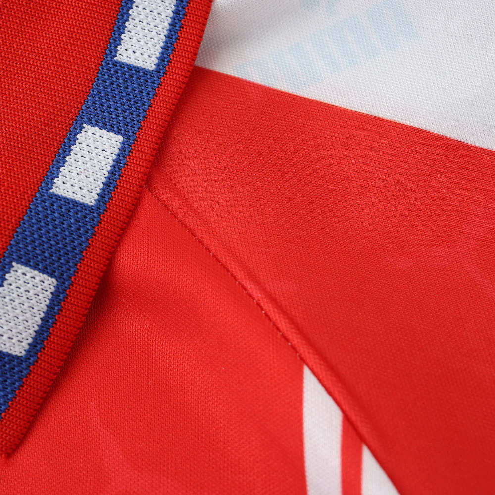 9495 season Club Atlético de Madrid home Long sleeved retro Fan version