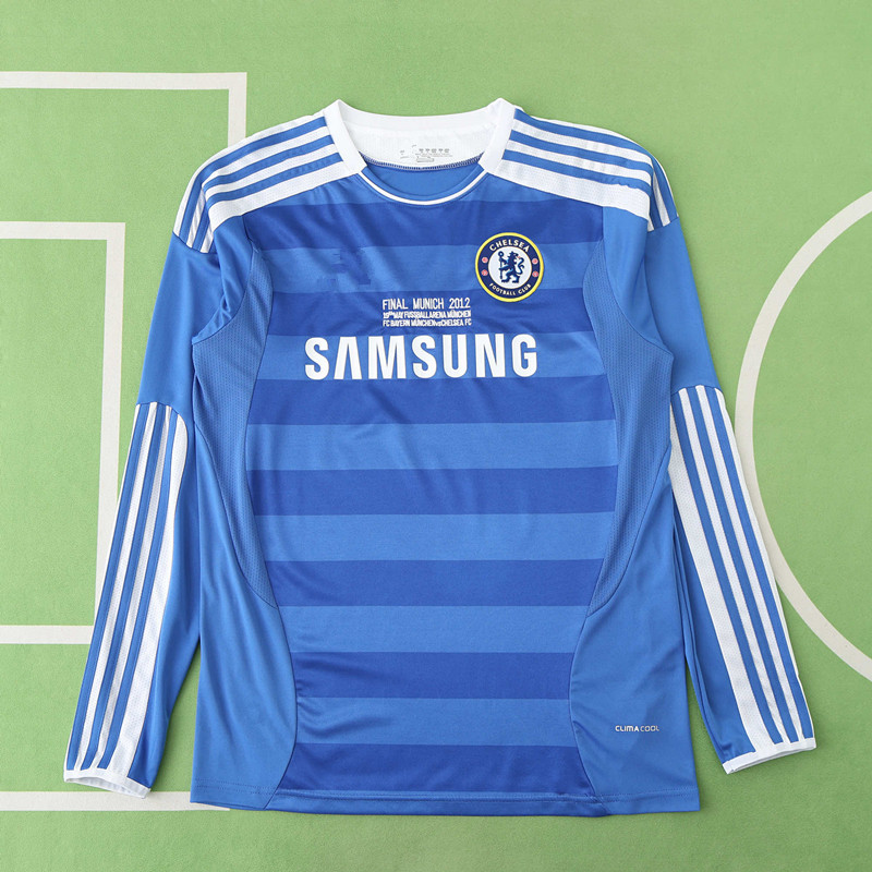 1112 season Chelsea F.C. home Long sleeved retro Fan version