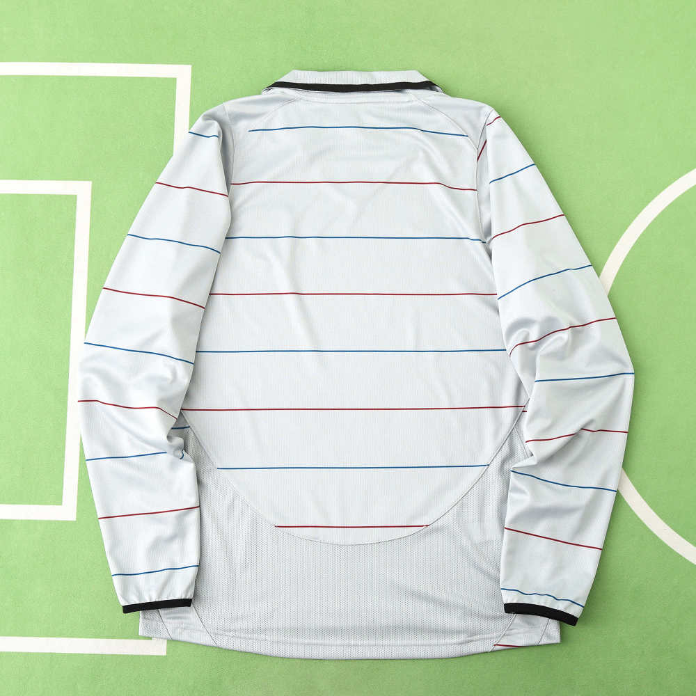 0304 season FC Barcelona / Barça away Long sleeved retro Fan version