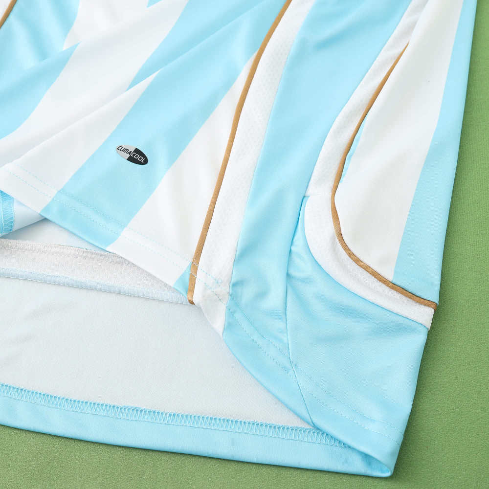 2006 season Argentina home Long sleeved retro Fan version