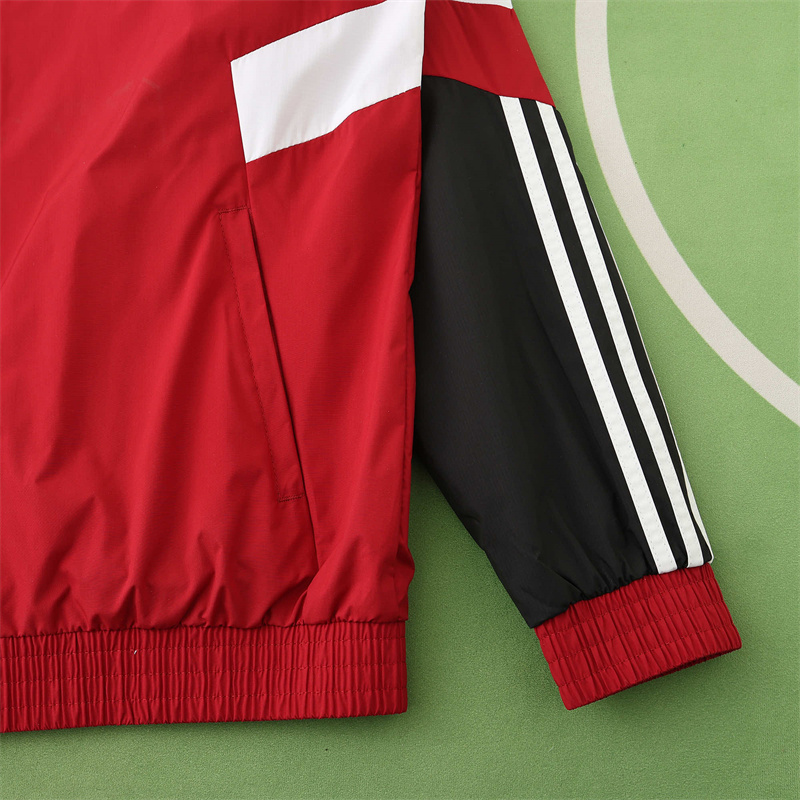 2425 Manchester United F.C. Red windbreaker