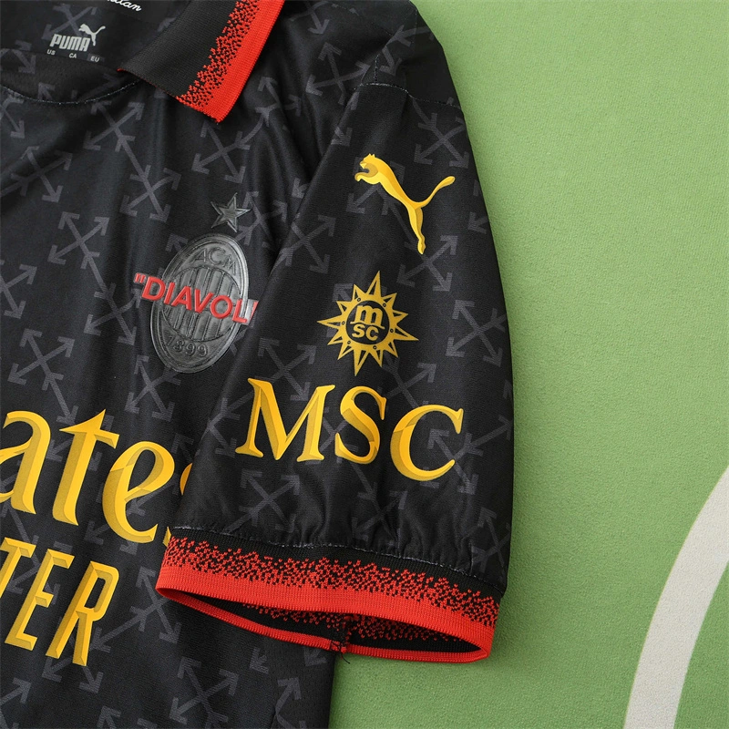 2425 season A.C. Milan x OFF-WHITE Player version