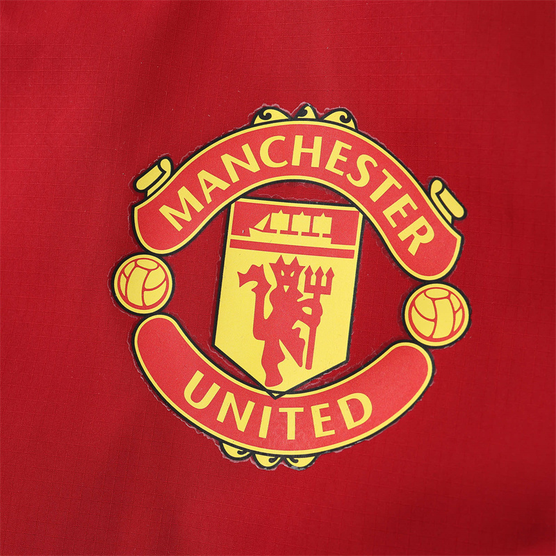 2425 Manchester United F.C. Red windbreaker