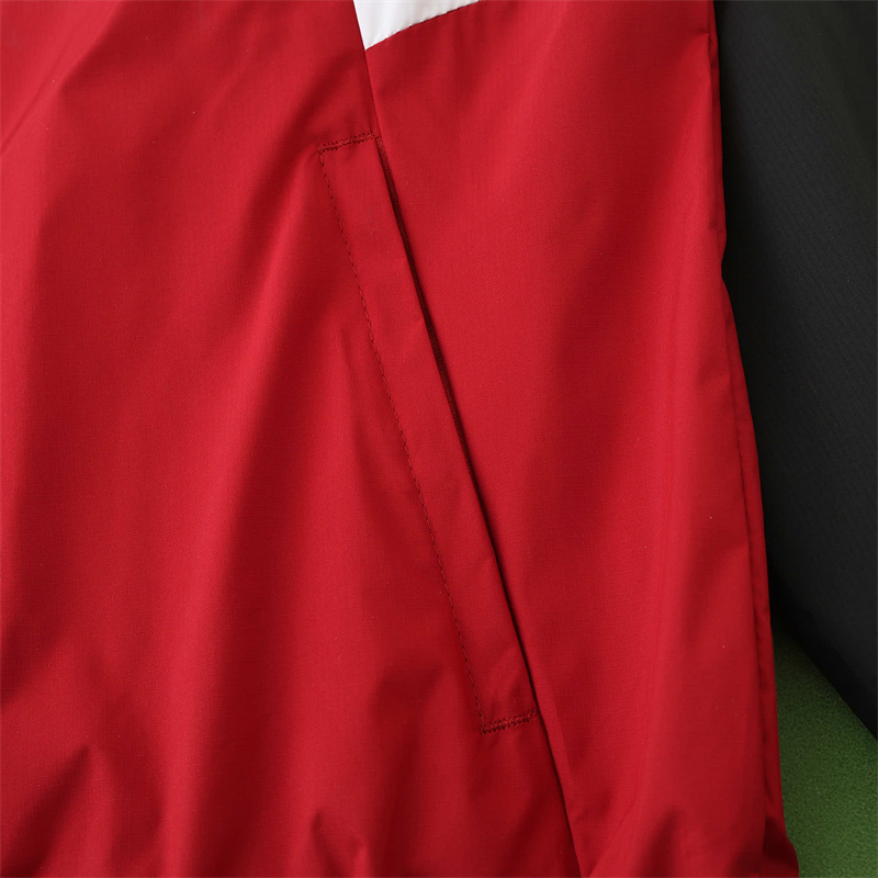 2425 Manchester United F.C. Red windbreaker