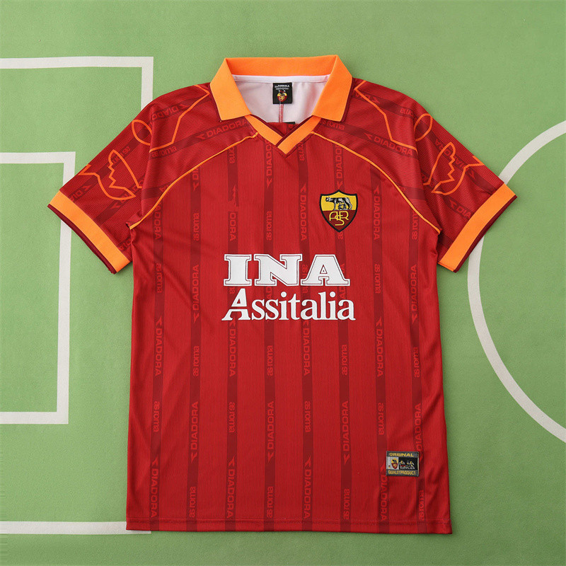 9900 season A.S. Roma home retro Fan version