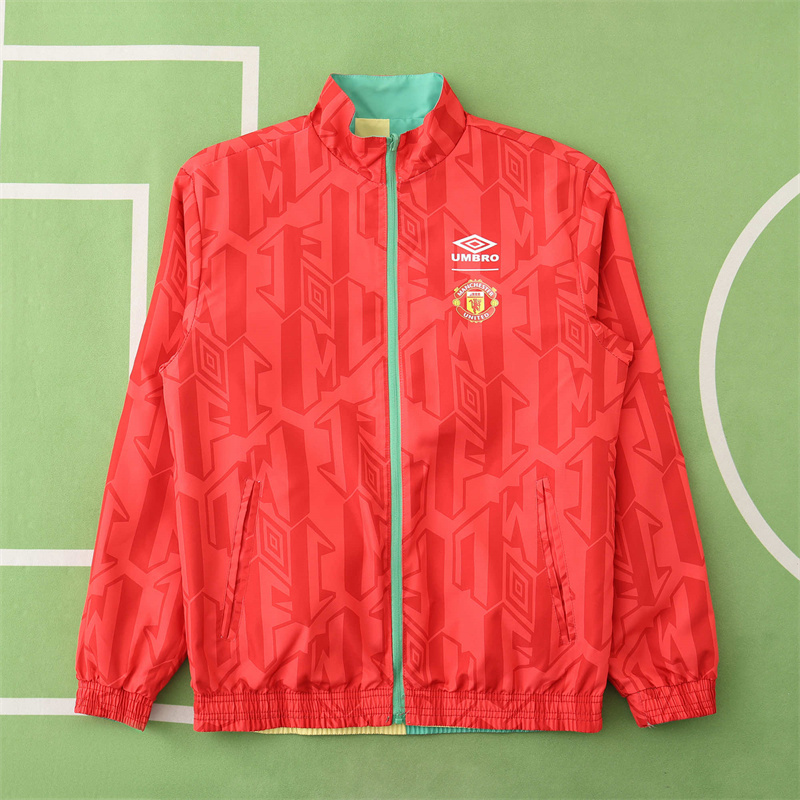92-94Manchester United F.C. Wear on both sides windbreaker