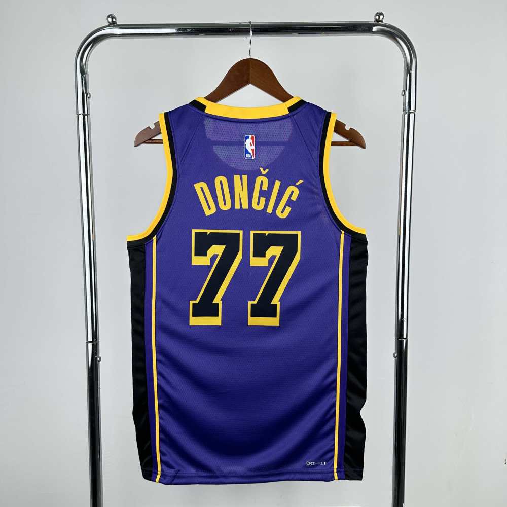 NBA L.A. Lakers 77#DONCIC