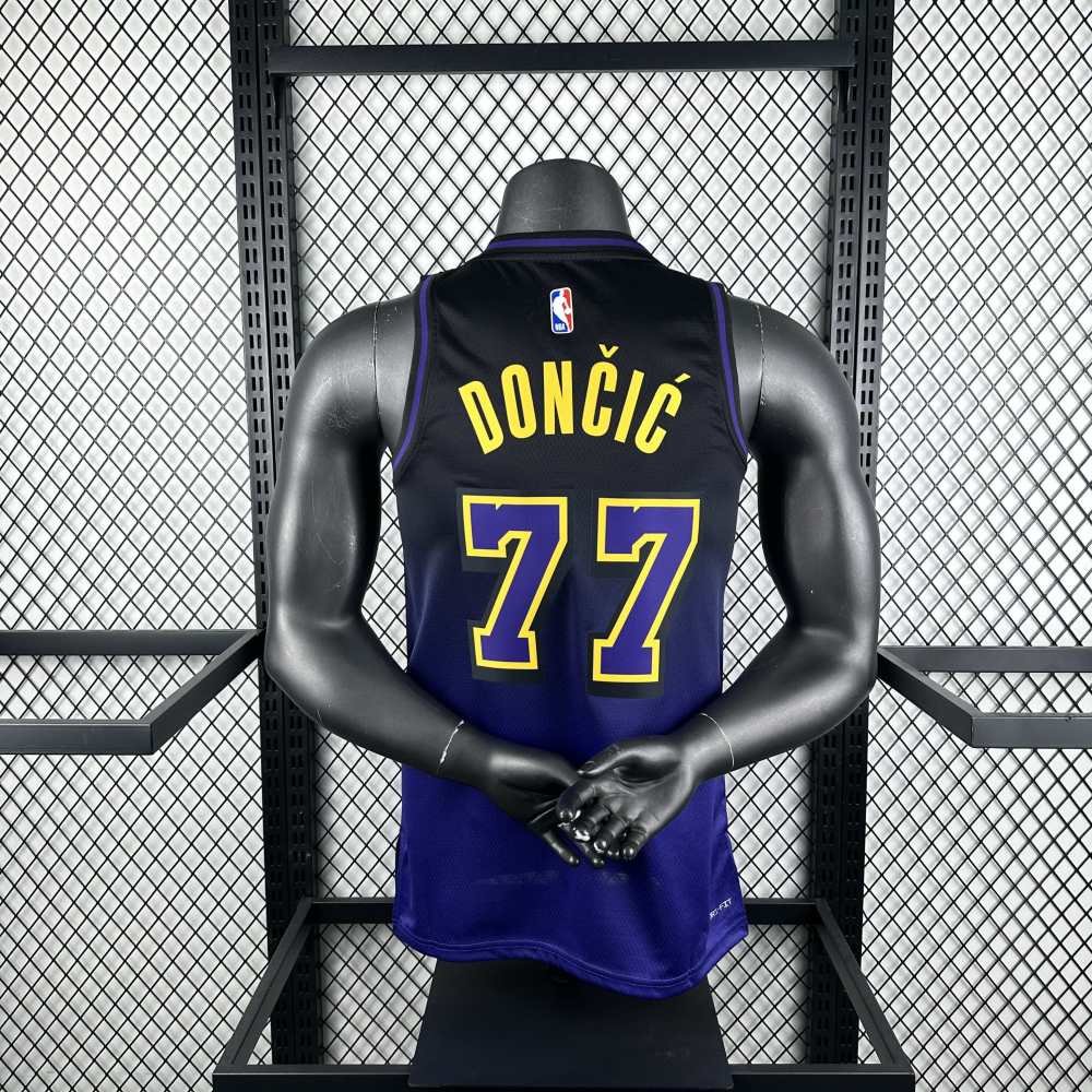 NBA L.A. Lakers 77#DONCIC