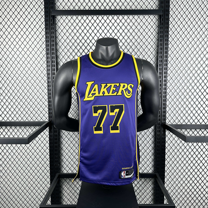 NBA L.A. Lakers 77#DONCIC
