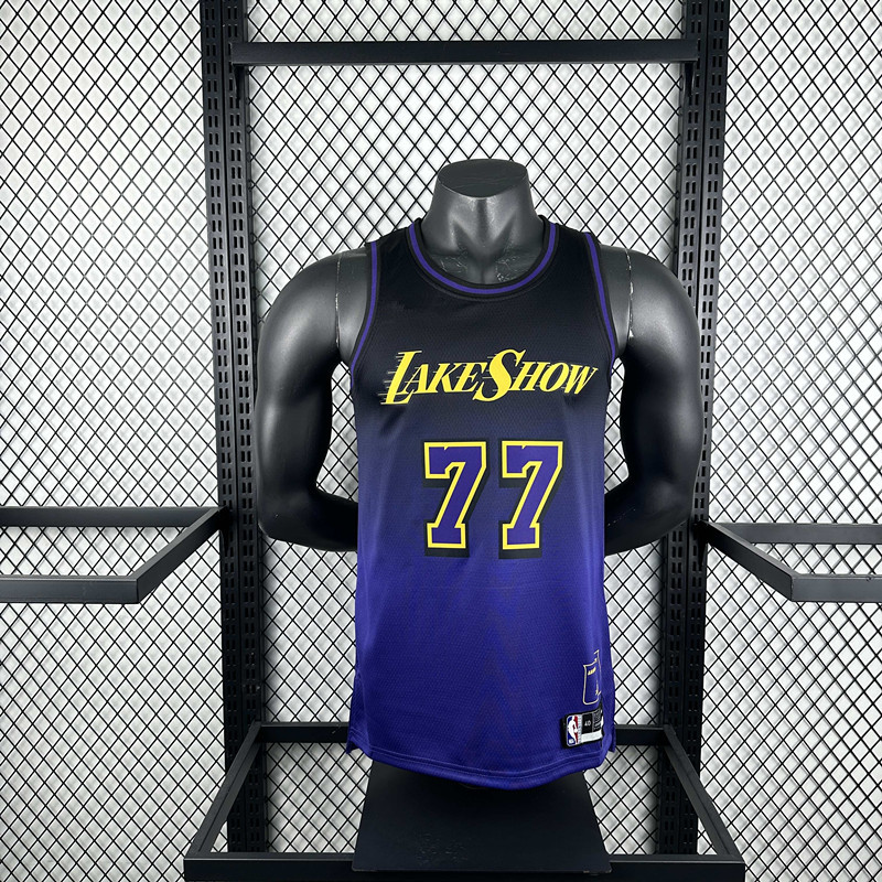 NBA L.A. Lakers 77#DONCIC