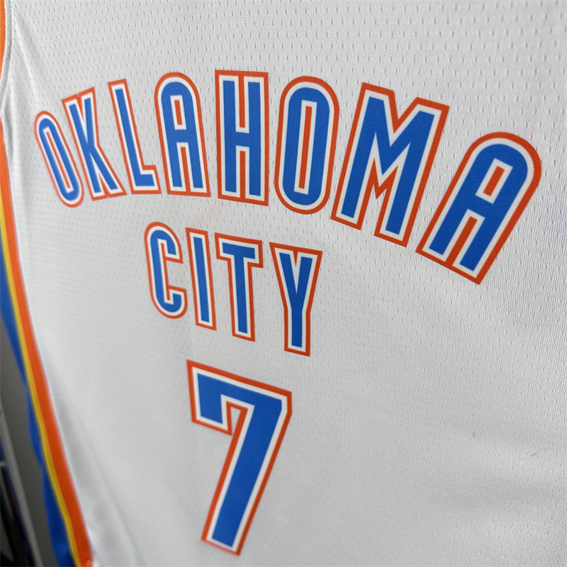 NBA Oklahoma City Thunder 7#HOLMGREN