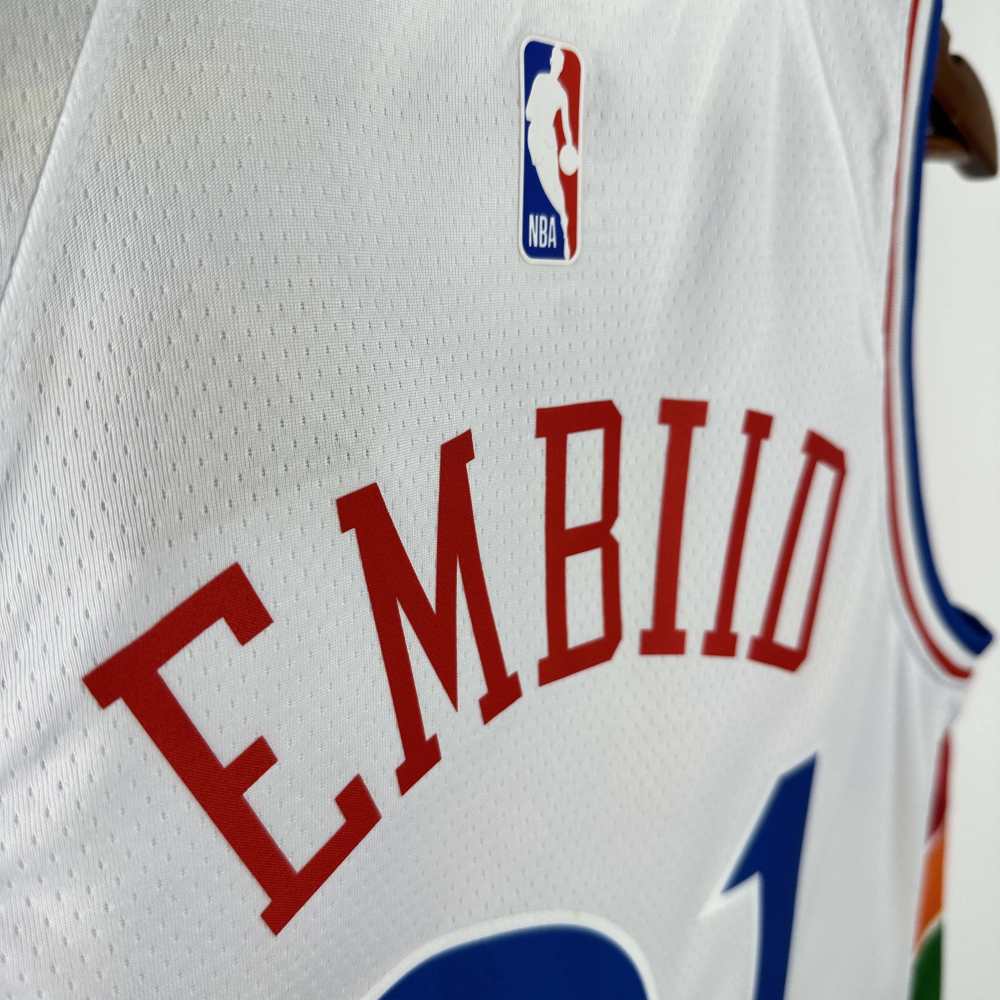 NBA Philadelphia 76ers 21#EMBIID