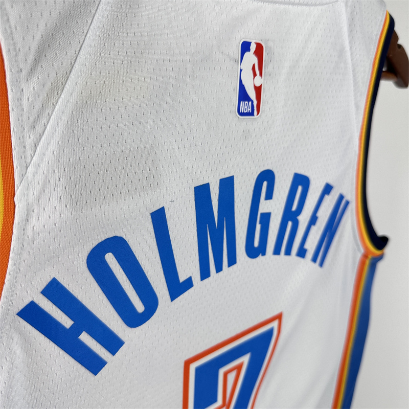 NBA Oklahoma City Thunder 7#HOLMGREN