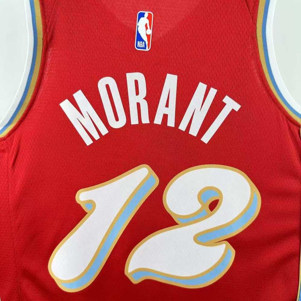NBA Memphis Grizzlies 12#MORANT