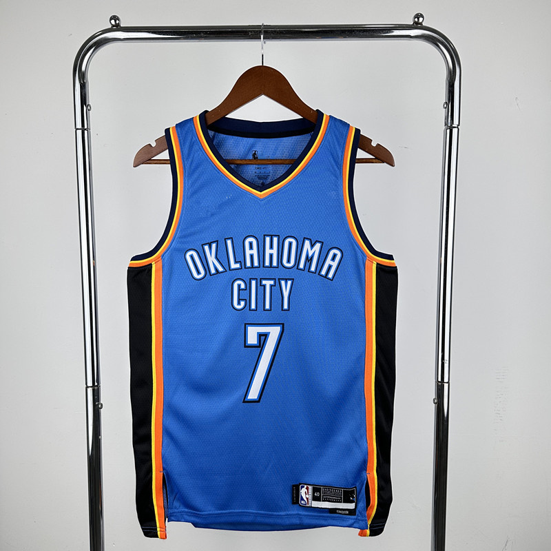 NBA Oklahoma City Thunder 7#HOLMGREN