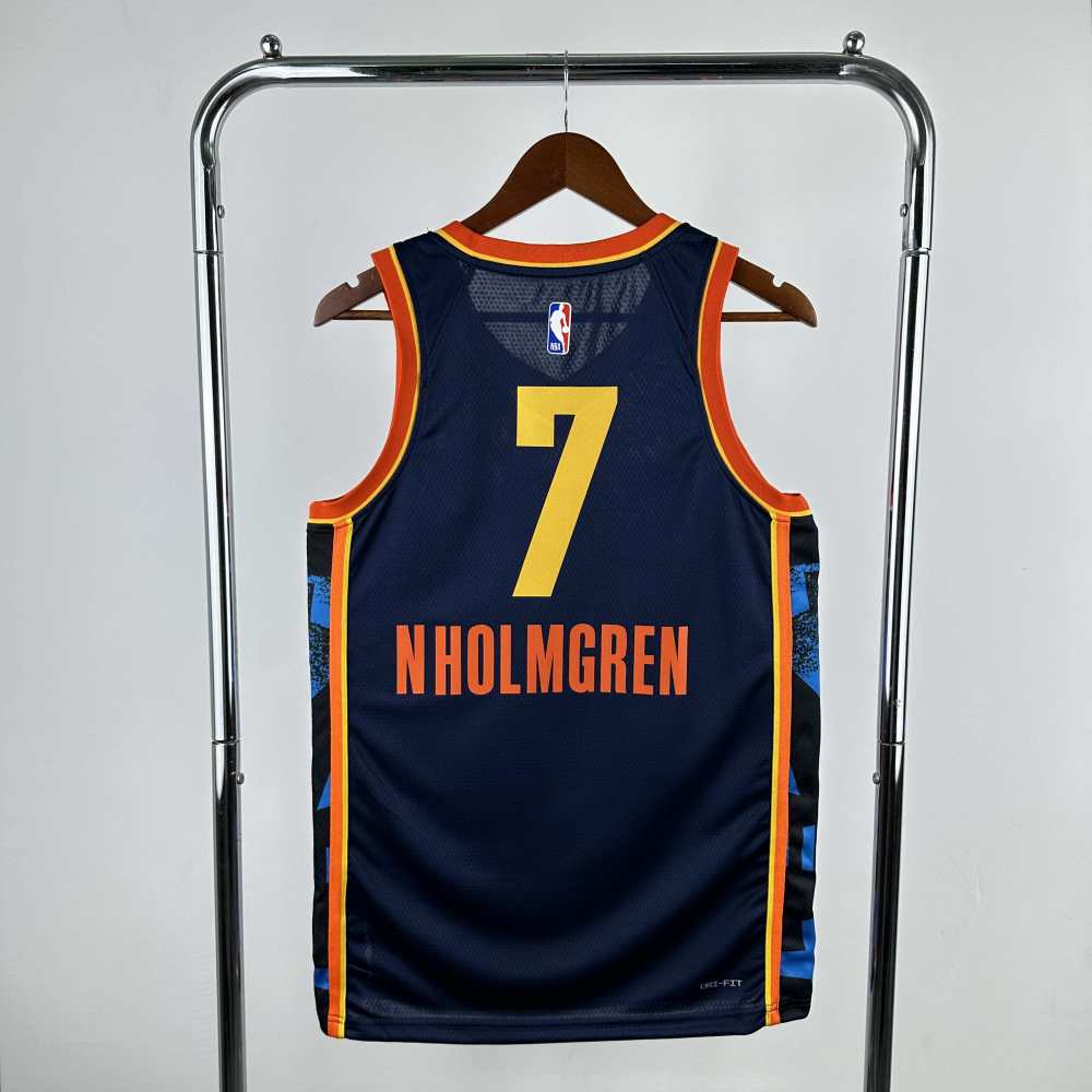 NBA Oklahoma City Thunder 7#NHOLMGREN