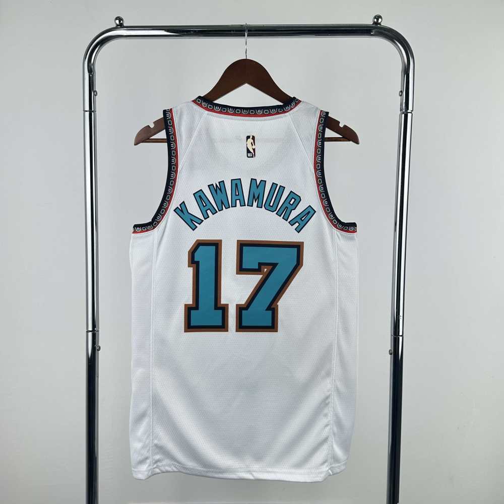 NBA Memphis Grizzlies 17#KAWAMURA