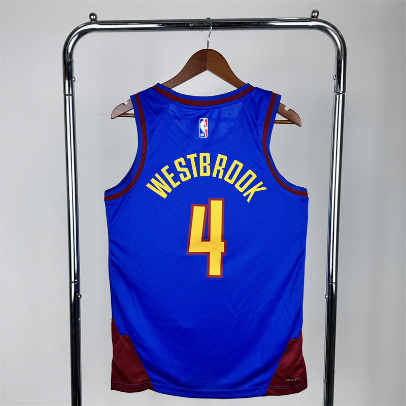 NBA Denver Nuggets 4#WESTBROOK