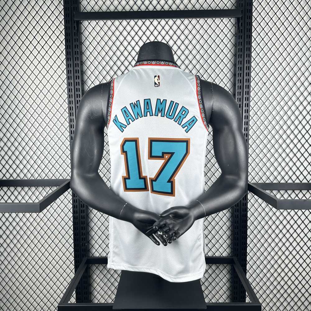 NBA Memphis Grizzlies 17#KAWAMURA