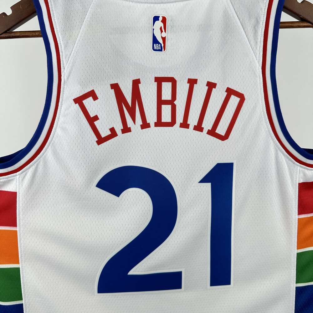NBA Philadelphia 76ers 21#EMBIID