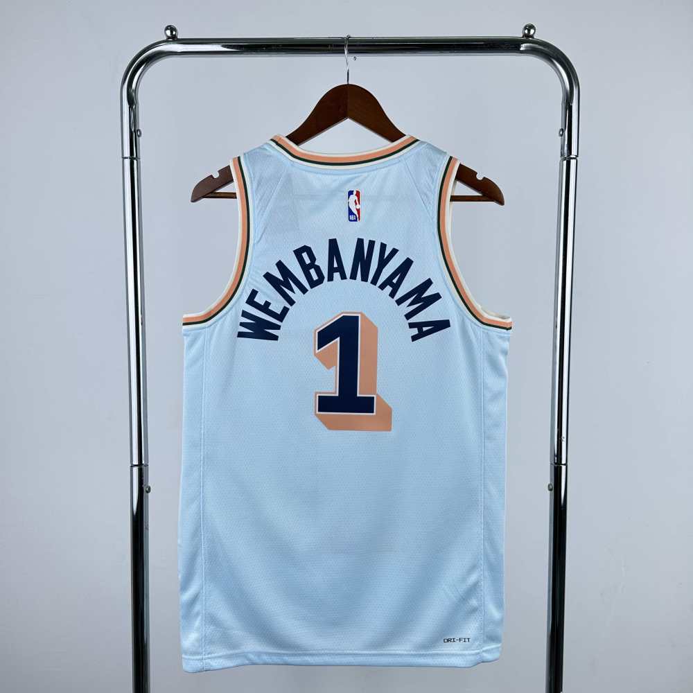 NBA San Antonio Spurs 1#WEMBANYAMA